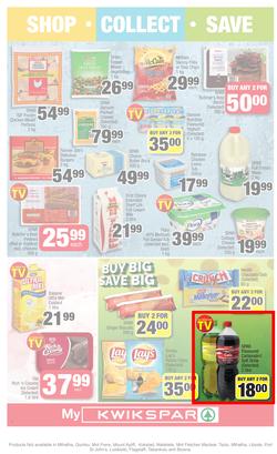 KWIK SPAR Eastern Cape : Save 75% (22 Oct - 3 Nov 2019). Only Available at Selected Stores in the Eastern Cape. Excluding Mthatha, page 2