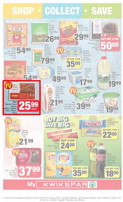 KWIK SPAR Eastern Cape : Save 75% (22 Oct - 3 Nov 2019). Only Available at Selected Stores in the Eastern Cape. Excluding Mthatha, page 2