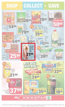 KWIK SPAR Eastern Cape : Save 75% (22 Oct - 3 Nov 2019). Only Available at Selected Stores in the Eastern Cape. Excluding Mthatha, page 2