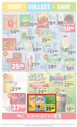KWIK SPAR Eastern Cape : Save 75% (22 Oct - 3 Nov 2019). Only Available at Selected Stores in the Eastern Cape. Excluding Mthatha, page 2