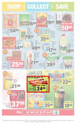 KWIK SPAR Eastern Cape : Save 75% (22 Oct - 3 Nov 2019). Only Available at Selected Stores in the Eastern Cape. Excluding Mthatha, page 2