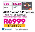 AMD Ryzen 3 Processor
