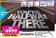 Skyworth 50" UHD Google TV 50G6600G