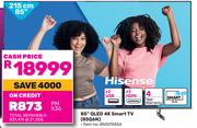 Hisense 85" (216cm) QLED 4K Smart TV 85Q6N