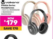 Volkano Pebble Sereis Headphones