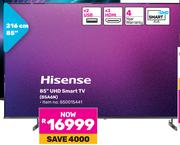 Hisense 85" (216cm) UHD Smart TV 85A6N