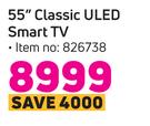 Hisense 55" (139cm) Classic ULED Smart TV
