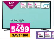 Samsung 40" (101cm) Smart LED TV