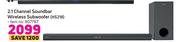 Hisense 2.1 Channel Soundbar Wireless Subwoofer HS218