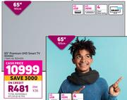 Hisense 65" (165cm) Premium UHD Smart TV 65A6G