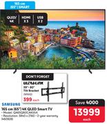 Samsung 65" (165cm) 4K QLED Smart TV QA65Q60CAKXXA