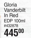 Gloria Vanderbilt In Red EDP-100ml