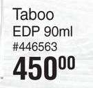 Taboo EDP-90ml