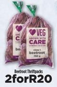 Beetroot Thriftpacks-For 2