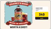Shanky's Whip Irish Whiskey Liqueur-750ml Each