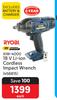 Ryobi 18V Li-Ion Cordless Impact Wrench XIW-4000
