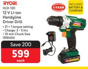 Ryobi 12V Li-Ion Handyline Driver Drill HLD-120