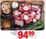 Oxtail Previously Frozen-Per Kg