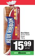 Blue Ribbon Brown Sliced Bread-700g Per Loaf