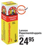 Lennon Peperment Druppels-20ml