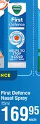 Vicks First Defence Nasal Spray- 15ml
