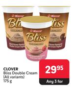 Clover Bliss Double Cream (All Variants)-For Any 3 x 175g