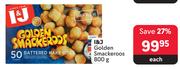 I&J Golden Smackeroos-800g Each