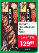 Eskort Marinated Loin Ribs-750g Each