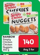 Rainbow Simply Chicken Nuggets-For Any 3 x 350g