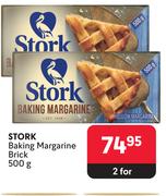 Stork Baking Margarine Brick-For 2 x 500g
