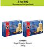 Bakers Royal Cream Biscuits-For 2 X 280g 
