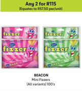 Beacon Mini Fizzers (All Variants)-For Any 2 x 100's