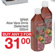 Spar Aloe Vera Drink-2 x 500ml