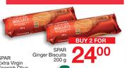 Spar Ginger Biscuits-2 x 200g