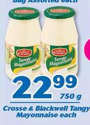 Crosse & Blackwell Tangy Mayonnaise-750g Each