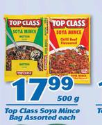 Top Class Soya Mince Bag-500g Each