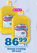 Sunola Cooking Oil-5Ltr Each