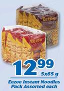 Eezee Instant Noodles Pack-5 x 65g Each