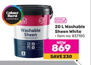 Simple Choice 20L Washable Sheen White