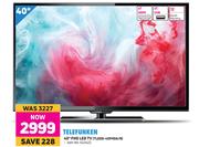 Telefunken 40" FHD LED TV TLEDD-40FHDA/B