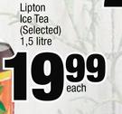 Lipton Ice Tea-1.5 Liter Each