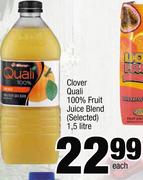 Clover Quali 100% Fruit Juice-1.5 Liter