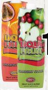 Liqui-Fruit 100% Fruit Juice Blend-1 Liter Each