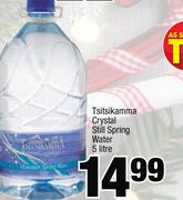 Tsitsikamma Crystal Still Spring Water-5 Liter