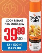 Cook & Bake Non Stick Spray-500ml