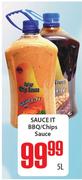 Sauce It BBQ/Chips Sauce-5Ltr Each