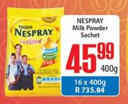 Nestle Nespray Milk Powder Sachet-400g