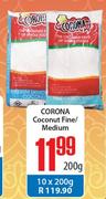 Corona Coconut Fine/Medium-200g Each