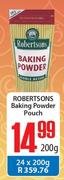 Robertsons Baking Powder Pouch-200g