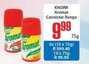 Knorr Aromat Canister Range-75g Each